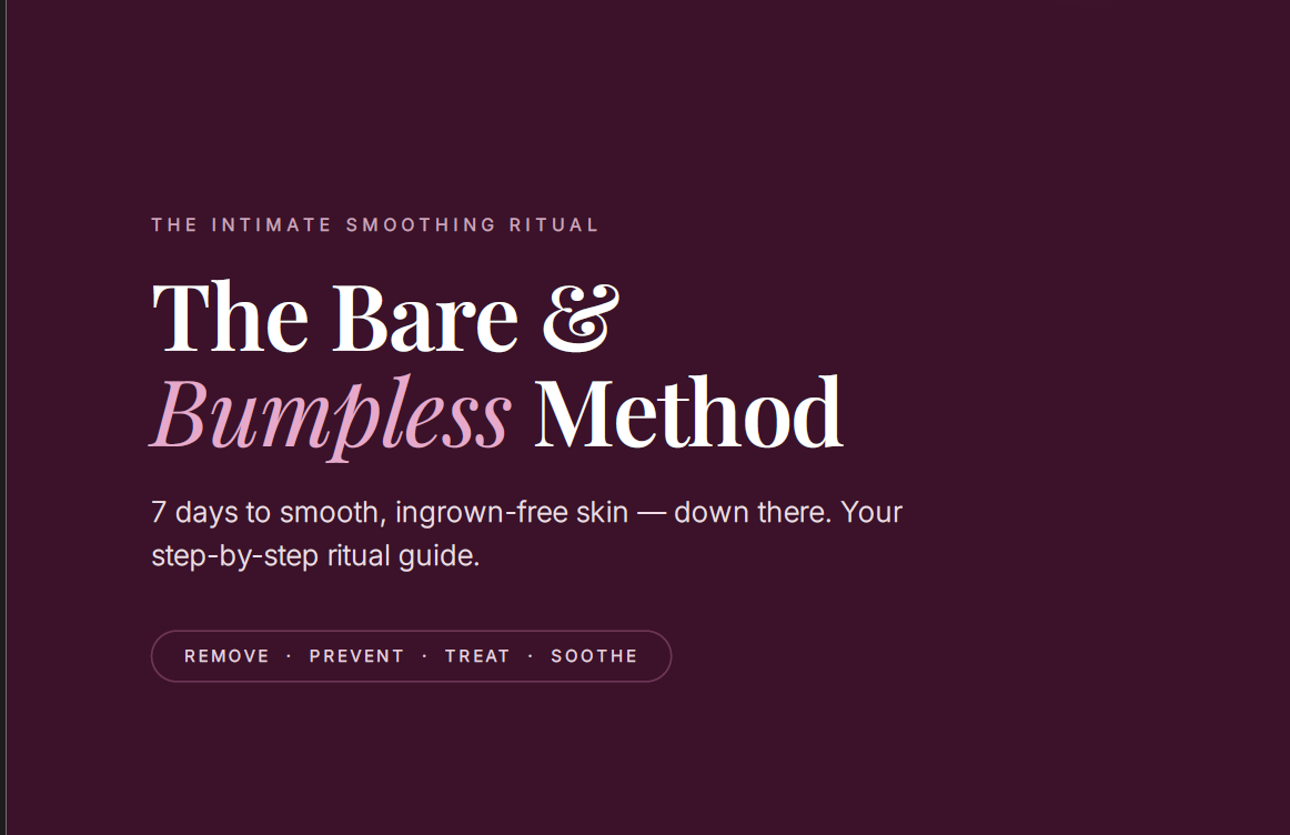 The Bare and Bumpless Method